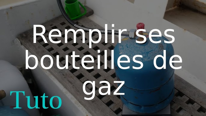 Bouteille de gaz de chantier remplissable 1.6kg propane Guilbert