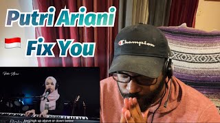 🇮🇩 Putri Ariani - Fix You (Coldplay) Cover | REACTION!!!