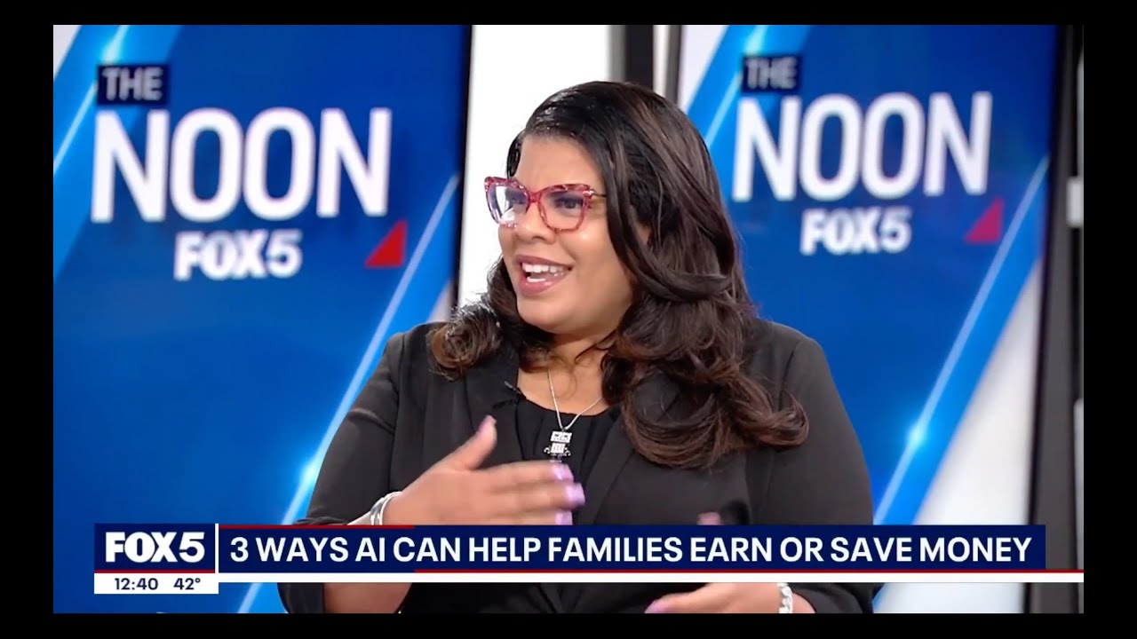 Alicia Lyttle on Fox5 New York : 3 Practical Ways Families Can Start ...