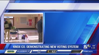 Knox County to demonstrate new voting system at open house