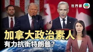 TVB世界觀｜加拿大「政治素人」有力抗衡特朗普？｜2025年3月11日｜無綫新聞 ｜TVB News