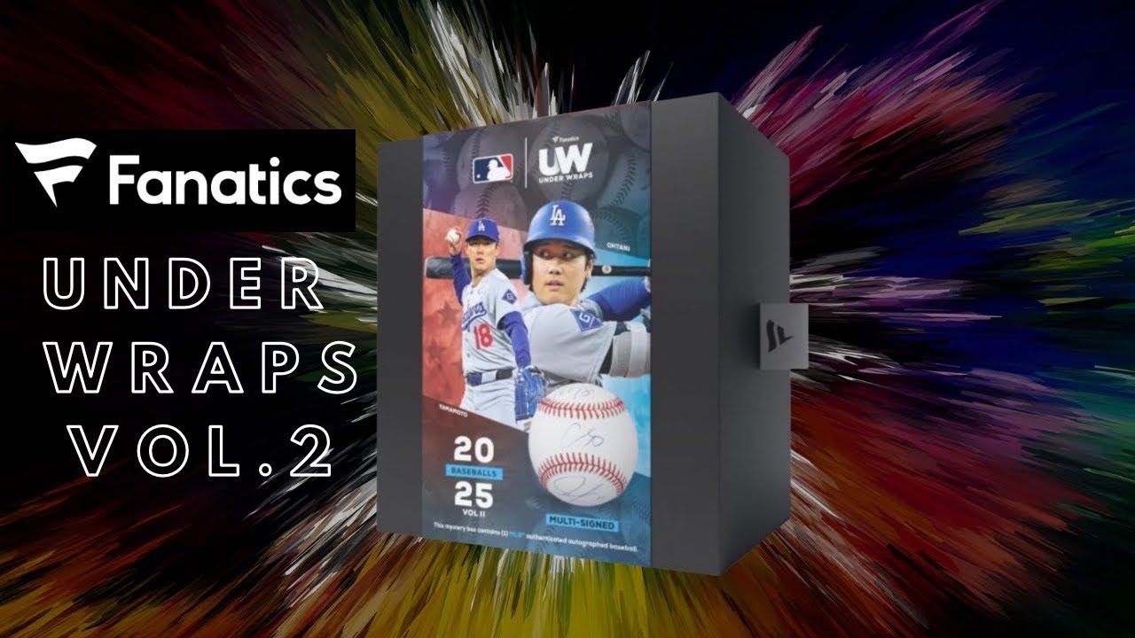 『伝説のギタリスト登場！？』FANATICS UNDER WRAPS Vol.Ⅱ開封！！！