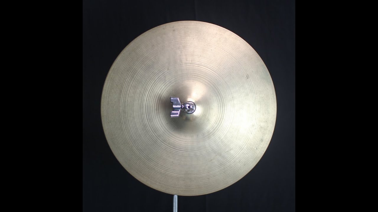 old A zildjian 14ハイハット VINTAGE 1930's A. Zildjian 14