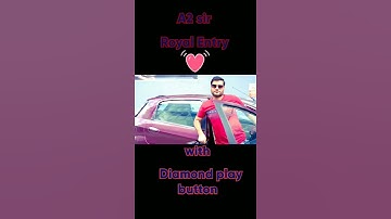 😎💯 Royal Entry of our A2 sir🔥/ with 💎diamond play button💎#shorts/ #a2motivation /#a2 🙏