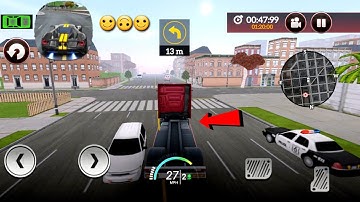 Random Mode Red Truck Drive for Speed: Simulator Gameplay- iOS & Android #8