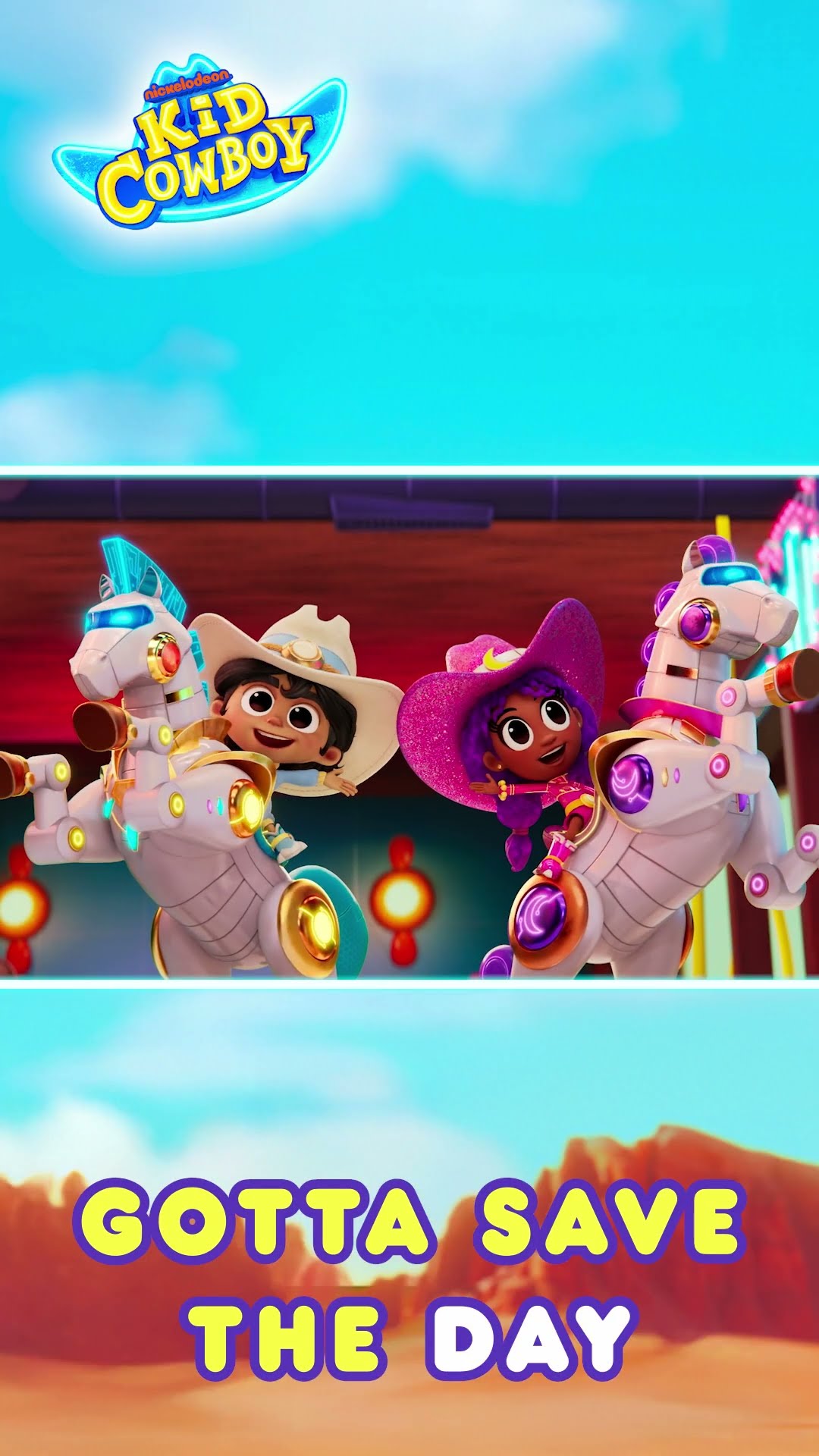 ¡Kid Cowboy Canción Carrera al Rescate! ? #shorts