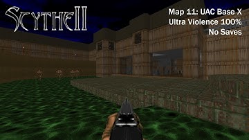 (Doom II) Scythe II: Map11: UAC Base X (UV 100%)