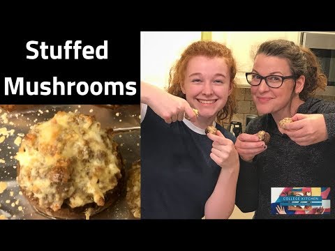 Italian Stuffed Mushrooms | Best Stuffed Mushroom Recipe