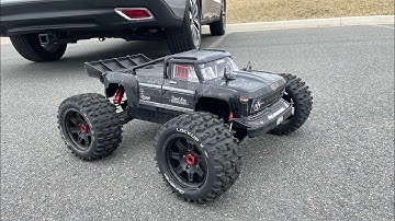 Arrma Outcast 8s EXB and X maxx 8S crazy power and crash