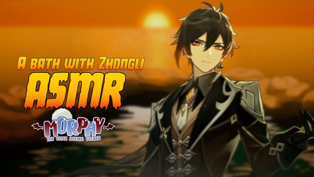 【ASMR】Taking a bath with Zhongli「Zhongli x Listener Audio」