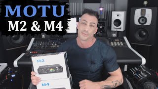 MOTU M4 and M2  Less than $200 Professional Audio Interfaces Review