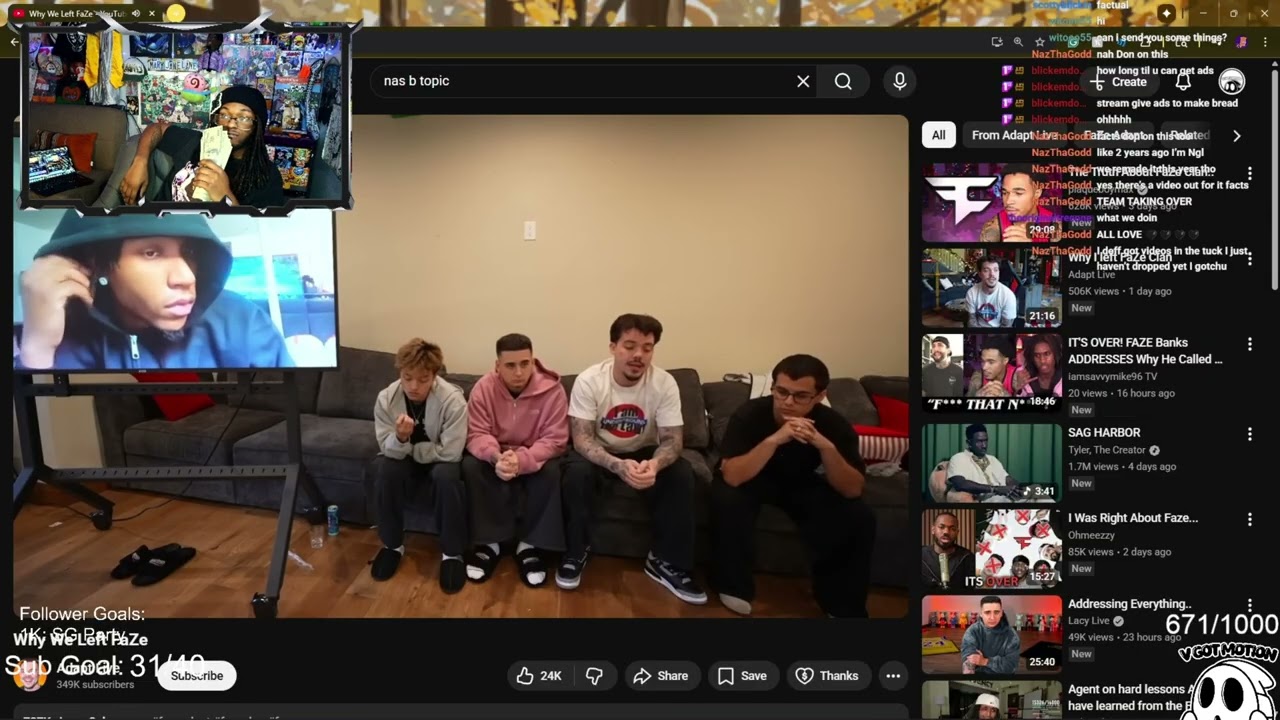 🎥 VGM Reacts to Everyone Leaving FaZe… What’s Really Going On? 👀