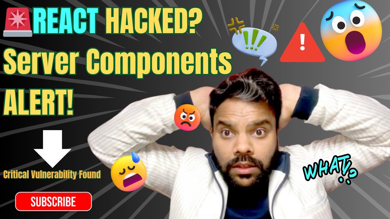 🚨 React Server Components Vulnerability Explained | Next.js Security Alert | React Hacked?