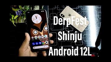 DerpFest shinju Android 12L Custom Rom For Redmi Note 8