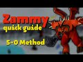 Zammy quick guide  50 method crossbowtbow  osrs