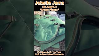 Jobsite Jams(Ep.44)(Pt.1) #construction #snake #solar #work #bluecollar #wildlife