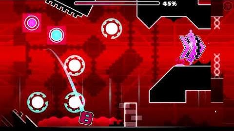 Geometry Dash [Hard Demon] Theory of Skrillex by Noobas