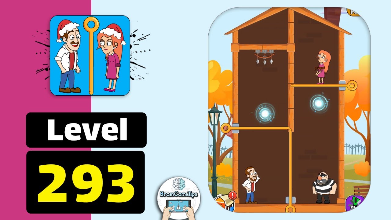 Home Pin: Pull The Pin Puzzle - Level 293 Walkthrough