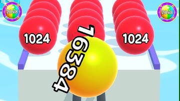 Ball Run 2048 in Infinity Mod vs CubeZone.io 2048 Gameplay Walkthrough Android, iOS New update #2