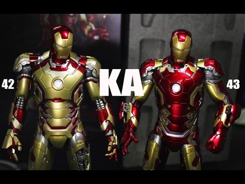AOU 1/9 Die cast -Iron Man Mark 43 [HD 