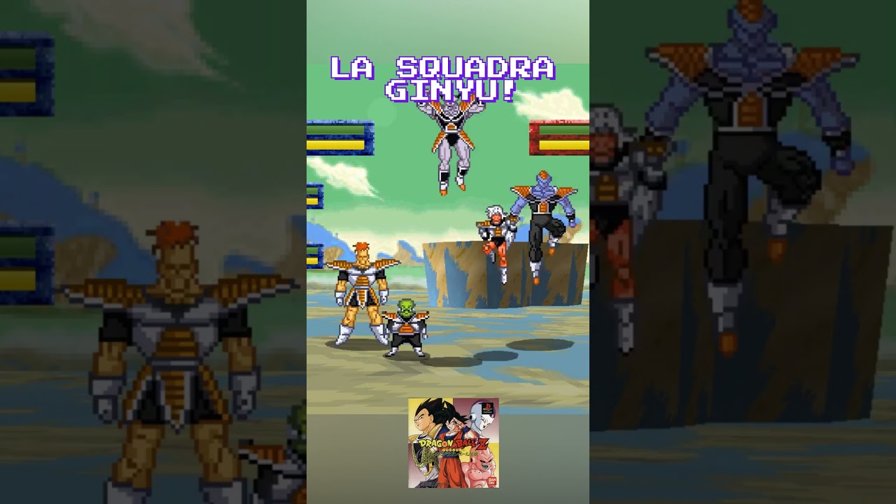 La squadra GINYU ICONICA! | Dragon Ball Z The Legend PS1  