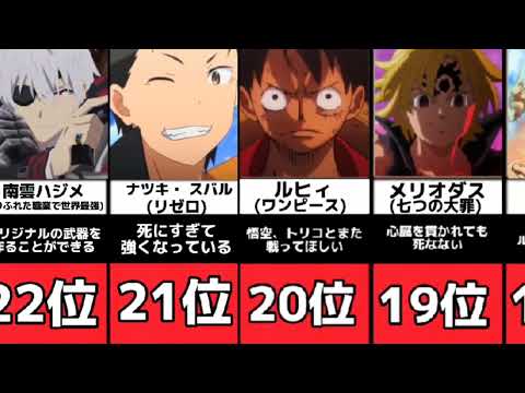 [アニメ]主人公最強ランキングTOP30