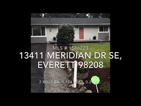 13411 Meridian Dr, Everett, WA home video tour