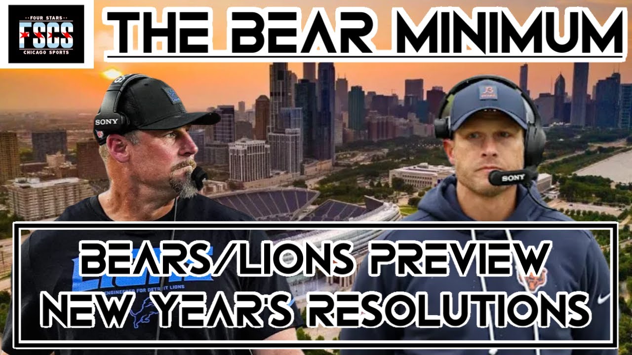 The Bear Minimum | Bears/Lions | Year in Review | Resolutions - YouTube