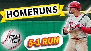 All Plus Money MLB Picks Today ⚾ SGP, HR & Hits PROPS Parlays