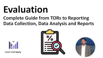 What is Evaluation | Complete Guide from TORs to Reporting| Monitoring and Evaluation Course S6