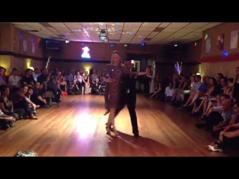 Sebastian Arce & Anastazia Izvekova performance in Holland | Café Domínguez