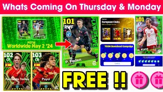 What Is Coming On Thursday \& Next Monday In eFootball 2024 Mobile !! Upcoming Thursday Potw, Coins 🤩