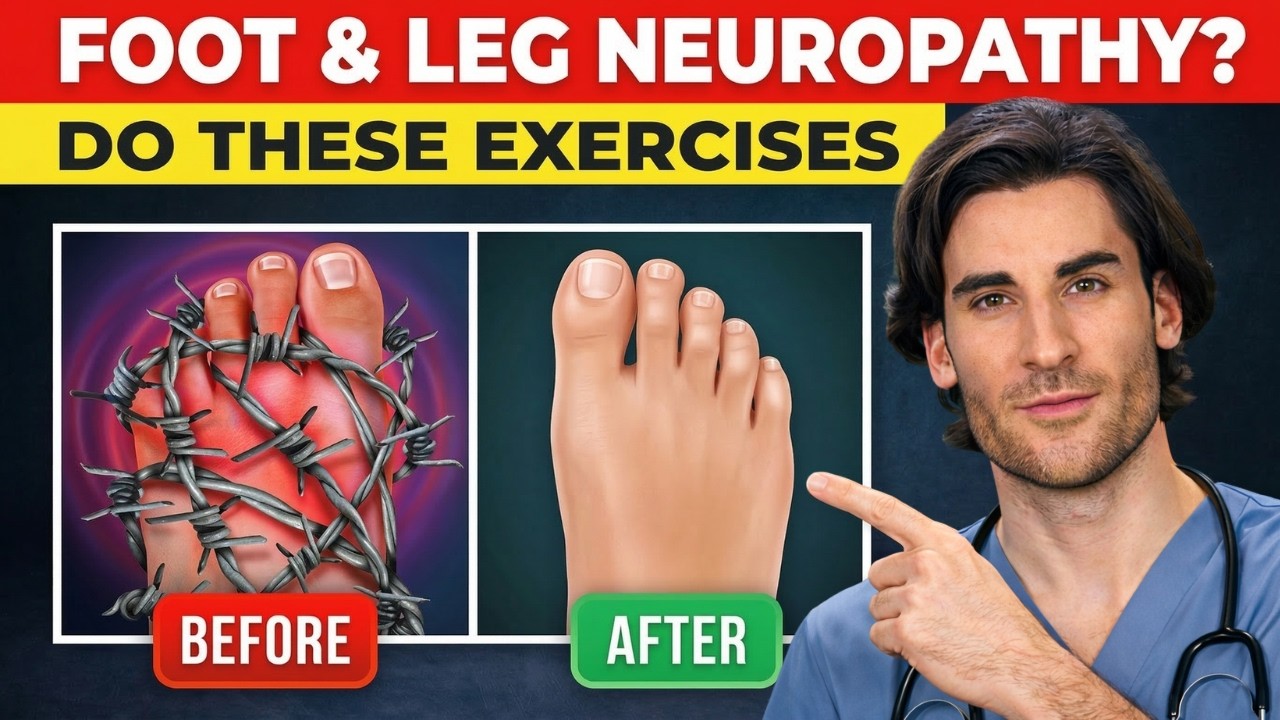 The ONLY 6 Exercises YOU Need to Relieve Neuropathy in Feet & Legs