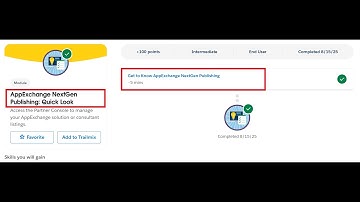 AppExchange NextGen Publishing: Quick Look | Salesforce Trailhead