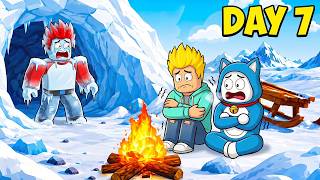 Can We Survive Until DAY 7 🚁❄️ | Roblox Survive 7 Days In Arctic