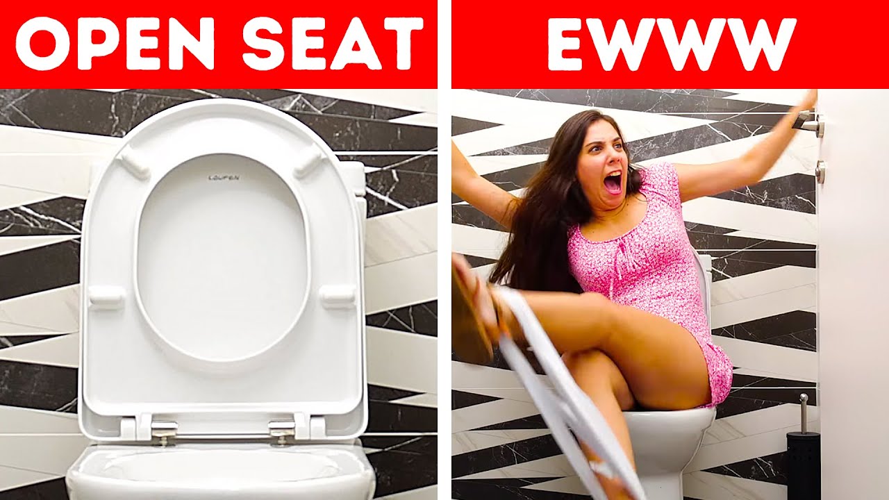 28 TOILET TRICKS TO AVOID UNFORTABLE SITUATIONS