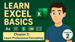 Excel for Beginners Chapter 2 📊 | How to Professionally Format Your Data in Minutes