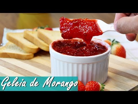 Vídeo: Como Fazer Deliciosa Geléia De Morango