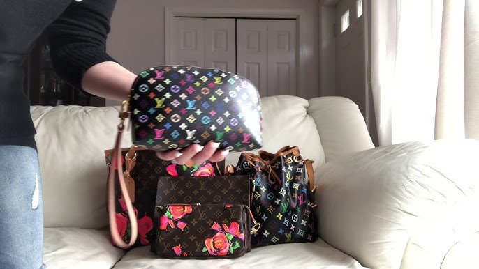 Louis Vuitton Haul: Multicolor Cosmetic Pouch & Multicolor Cles