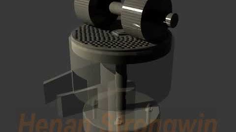 Henan Strongwin flat die pellet mill design -die moving  Email: toppelletmachine@gmail.com