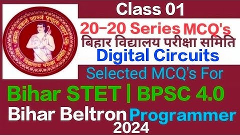 Class 01 Selected MCQ