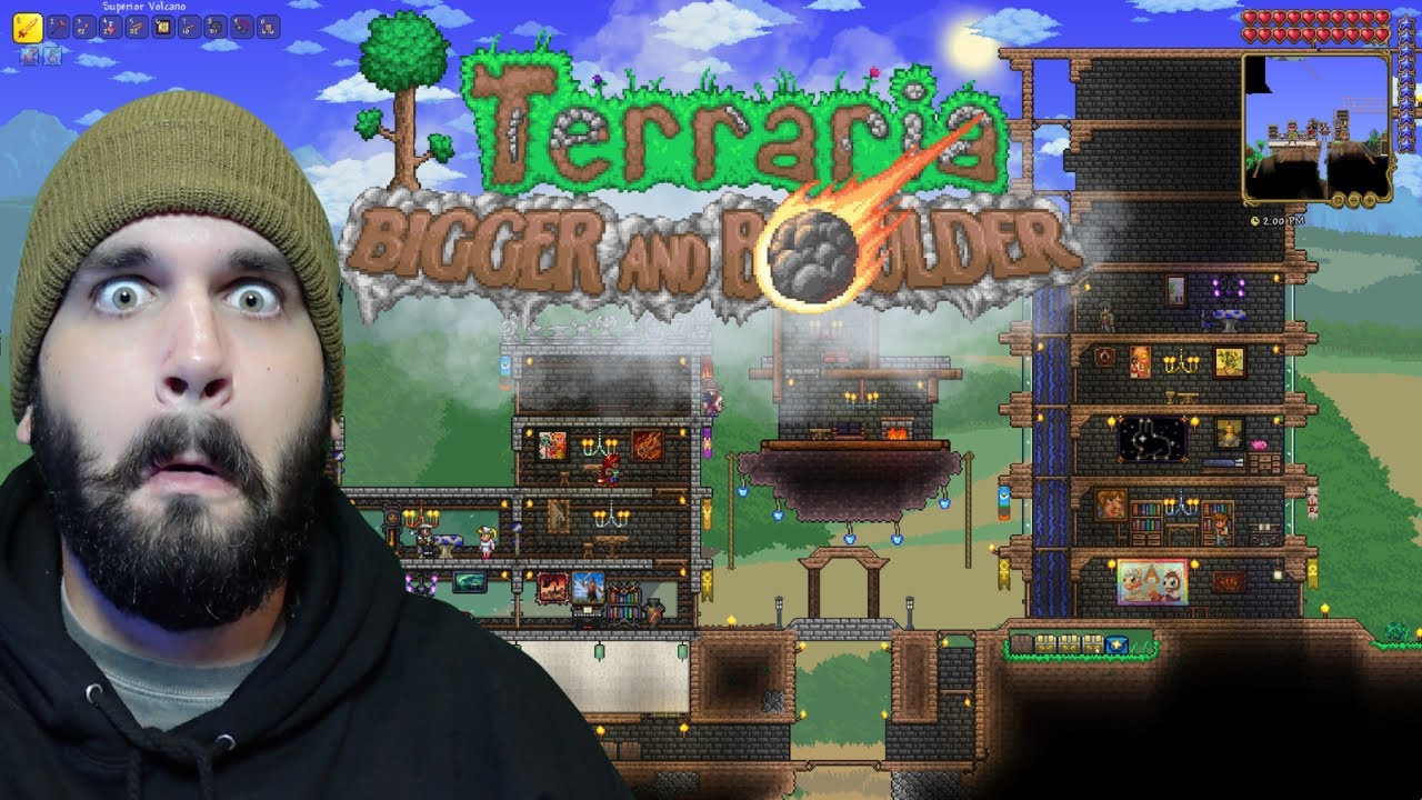 Playing Terraria Expert Mode - YouTube