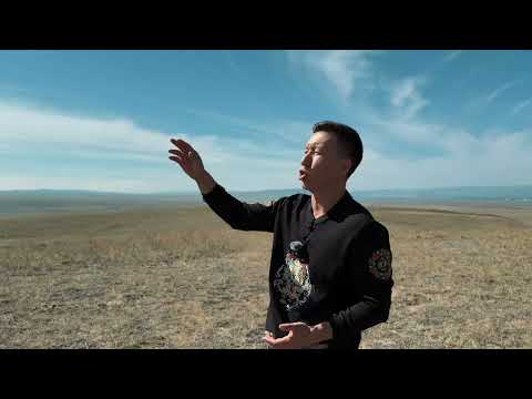 Amazing throat singing in the steppe