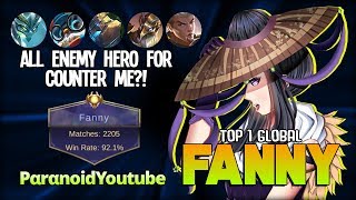Counter Me? Just Try Dude Pαrαnoidyoutube Top 1 Global Fanny Mobile Legends