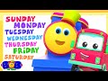 Seven Days of the Week Song &amp; More Kids Learning Cartoon Videos