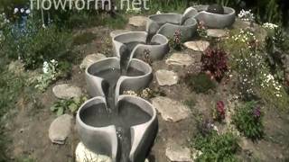 Flowform® figure8 Meander infinity stream NZ