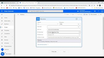 Microsoft Power Automate - Build Recurring Flows