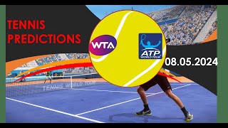 Tennis Predictions Today|ATP Rome|WTA Rome|Tennis Betting Tips|Tennis Preview