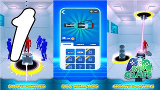 Portals Experiment Gameplay Walkthrough #1 (Android, IOS) screenshot 1