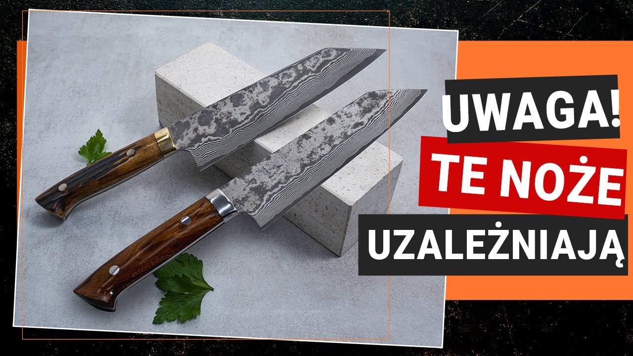 PERFEKCJA WKUTA W STAL - japońskie noże MISTRZA TAKESHI SAJI - serie IW i YBB